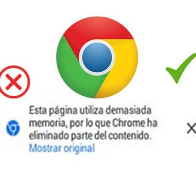 google chrome quito parte del contenido solucion