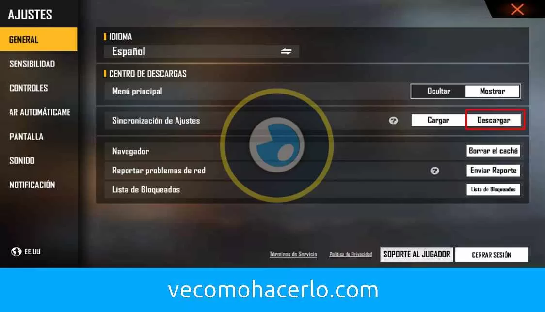 Finalmente! Nueva opción para guardar el HUD en Free Fire