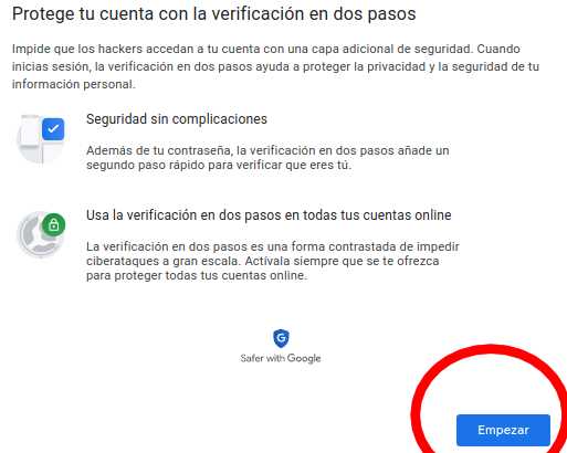 como proteger cuenta gmail